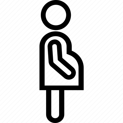 Enceinte, gravid, impregnate, pregnant icon - Download on Iconfinder