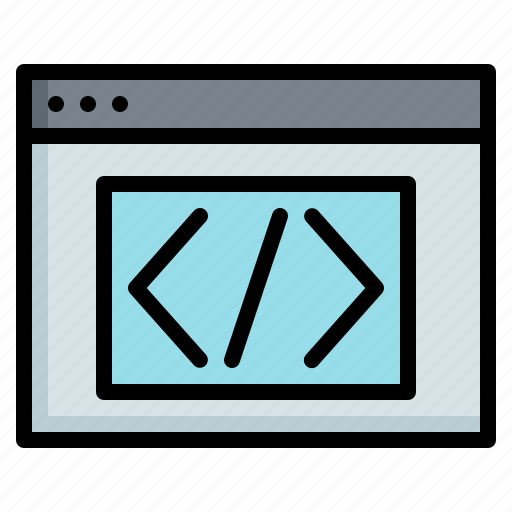 Coding, programming, developer, web, browser, website, window icon - Download on Iconfinder