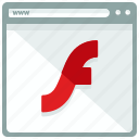 browser, flash, website, interface