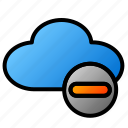 icon, color, cloud, weather, storage, forecast, data, database