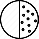 fade out, dotted, gradient, empty, halftone, design, fragmentation