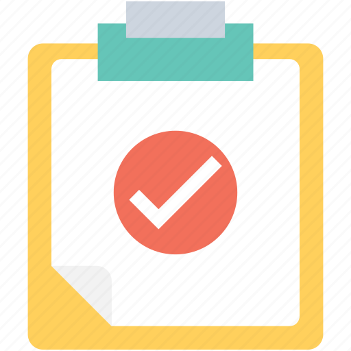 Approved, article, article approved, clipboard, report icon - Download on Iconfinder