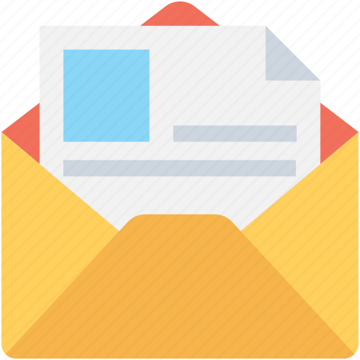 Email, envelope, letter, message, resume icon - Download on Iconfinder