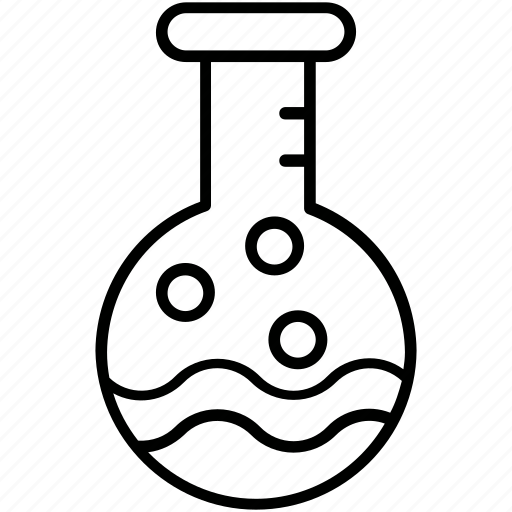 Conical, flask, lab, research, science icon - Download on Iconfinder