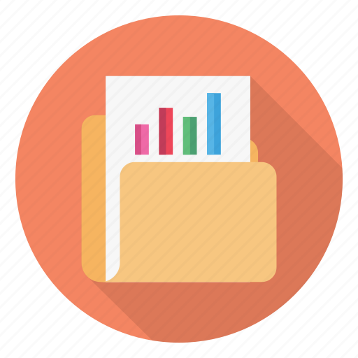 Archive, files, folder, report, statistics icon - Download on Iconfinder