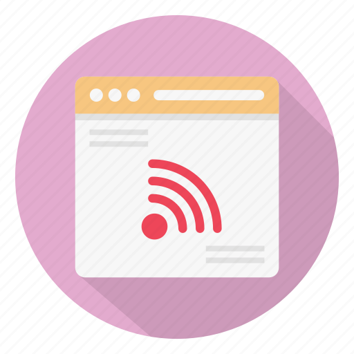 Browser, internet, signal, webpage, wifi icon - Download on Iconfinder