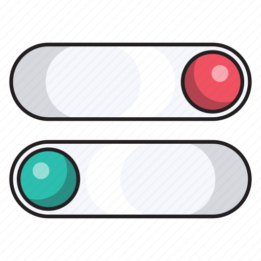 Button, switch, toggle, design, slider icon - Download on Iconfinder