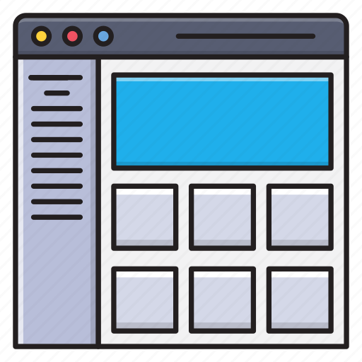 Development, webpage, template, design, browser icon - Download on Iconfinder