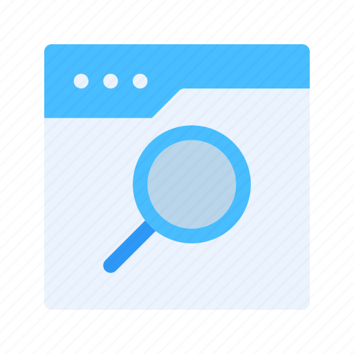 Browse, design, development, find, magnifier, search, web icon - Download on Iconfinder