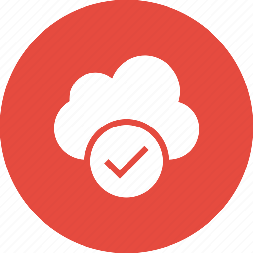 Accept, check, cloud, done, mark, marked icon - Download on Iconfinder
