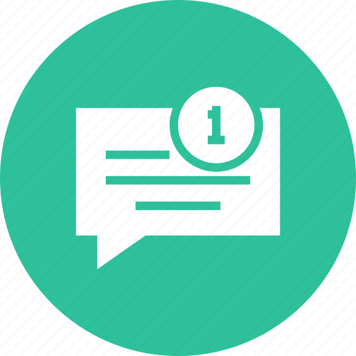 Chatting, notice, notification, reminder icon - Download on Iconfinder