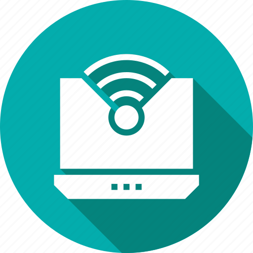 Computer, laptop, technology, wifi, wireless icon - Download on Iconfinder