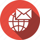 email, envelope, global, letter, mail, message