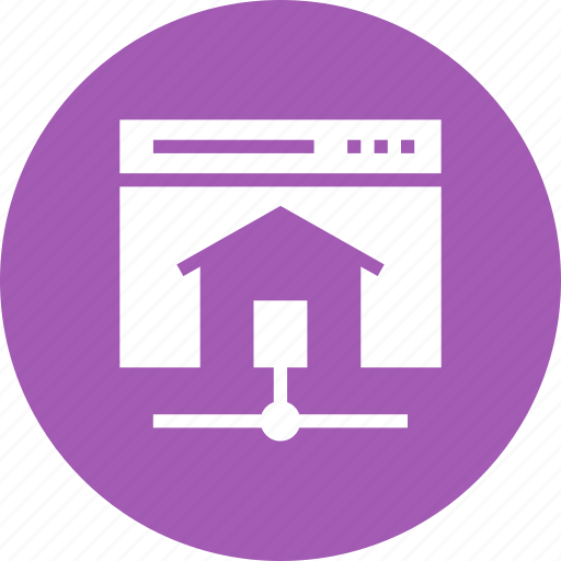 Home, homepage, house, share, web icon - Download on Iconfinder