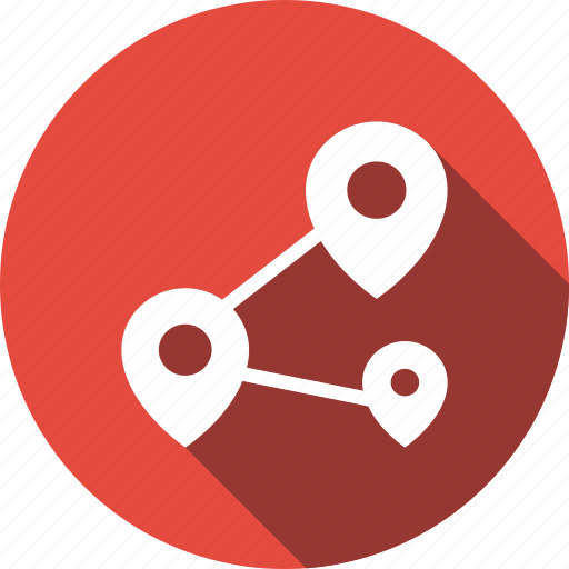 Direction, gps, locate, locations, navigation, pins icon - Download on Iconfinder