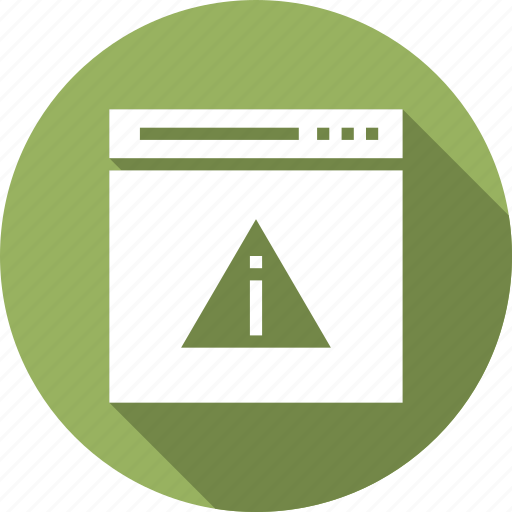 Alert, warning, web, webpage icon - Download on Iconfinder