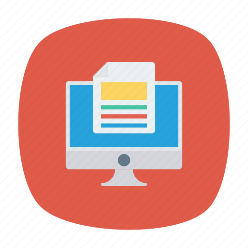 Display, document, files, screen icon - Download on Iconfinder