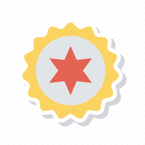 Award, medal, star, sticker icon - Download on Iconfinder