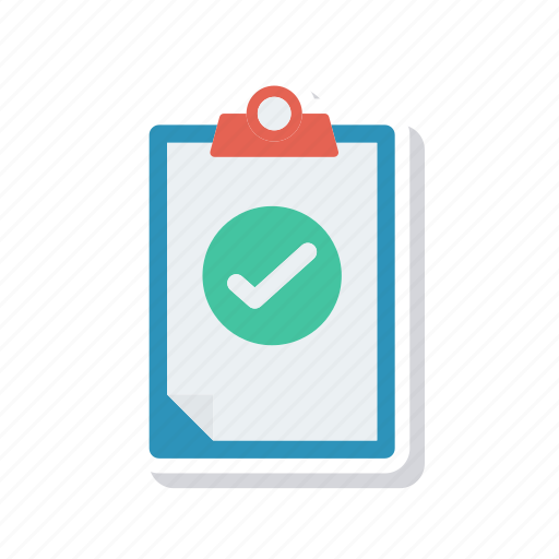 Clipboard, document, done, tick icon - Download on Iconfinder