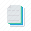 document, file, invoice, paper