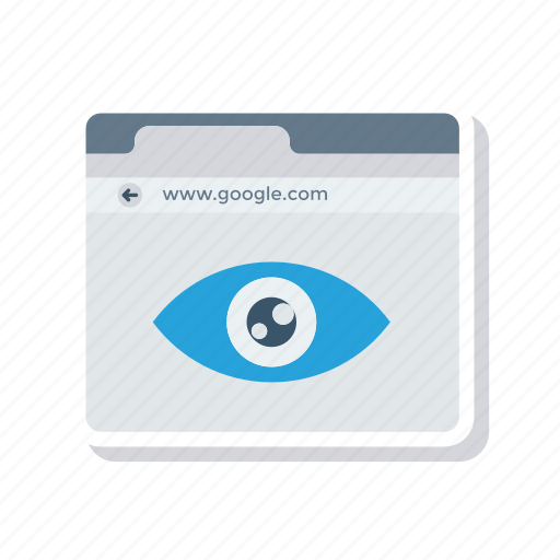 Browser, eye, view, webpage icon - Download on Iconfinder
