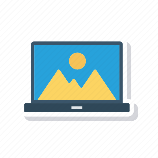 Device, laptop, photo, picture icon - Download on Iconfinder