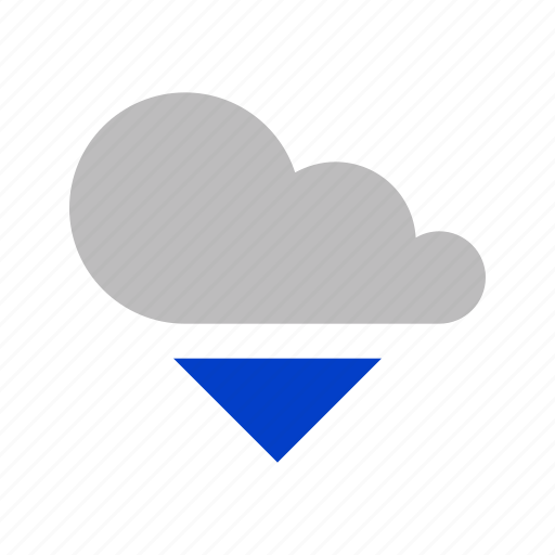Download, cloud, weather, arrow, down icon - Download on Iconfinder