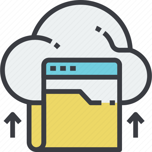 Archive, cloud, data, document, file, folder, shared icon - Download on Iconfinder