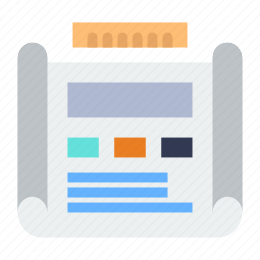 Blueprint, design, development, drawing, layout icon - Download on Iconfinder