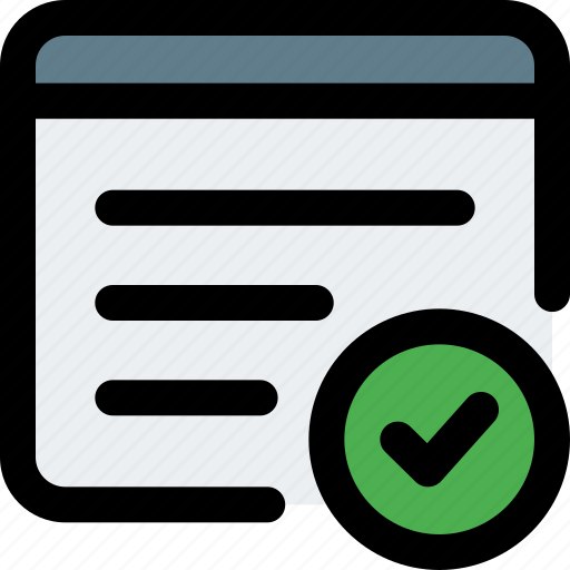 Web, content, checklist, development icon - Download on Iconfinder