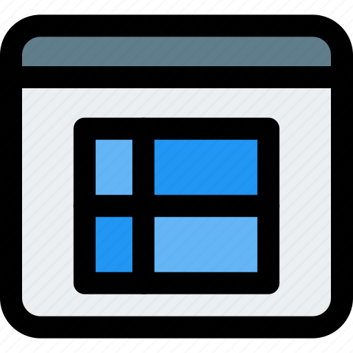Web, table, development icon - Download on Iconfinder