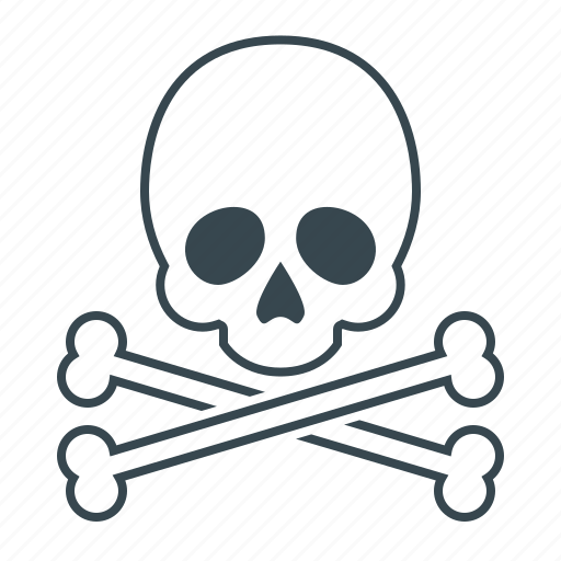 Error, skull, danger, dead, warning icon - Download on Iconfinder