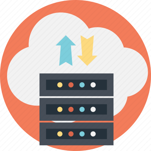 Backup system concept, cloud data backup, cloud data storage, cloud server data, data backup icon - Download on Iconfinder