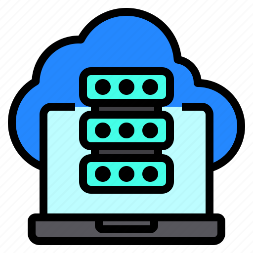 Cloud, computer, hosting, monitor, technology icon - Download on Iconfinder