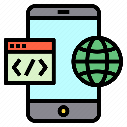 Globe, internet, mobile, online, web icon - Download on Iconfinder