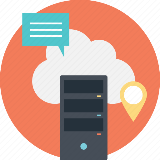Cloud data administration, network administration, server administration, server management, system administration icon - Download on Iconfinder