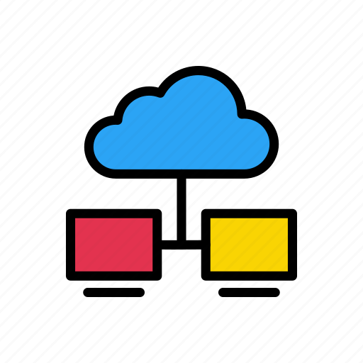 Cloud, connection, database, network, server icon - Download on Iconfinder