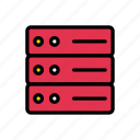 database, datacenter, hosting, server, storage