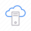 cloud, computer, database, pc, server