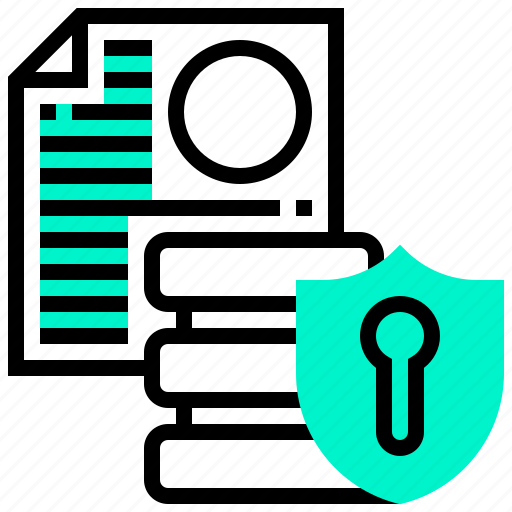 Data, database, protection, security, shield icon - Download on Iconfinder