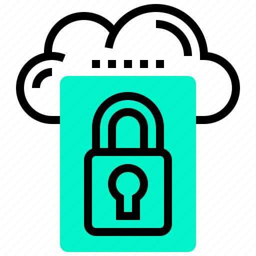 Cloud, data, lock, protect, security icon - Download on Iconfinder