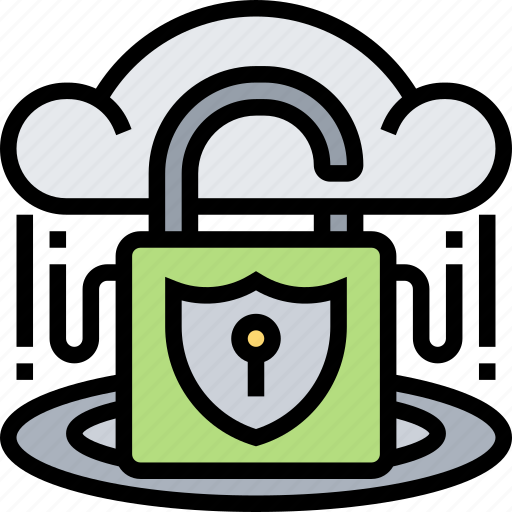 Cloud, protection, data, access, security icon - Download on Iconfinder