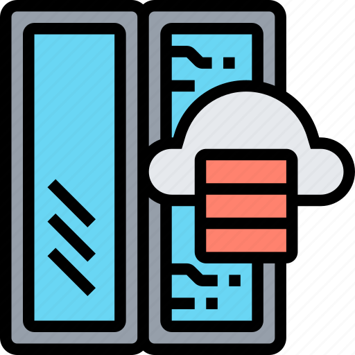 Cloud, storage, data, server, hosting icon - Download on Iconfinder