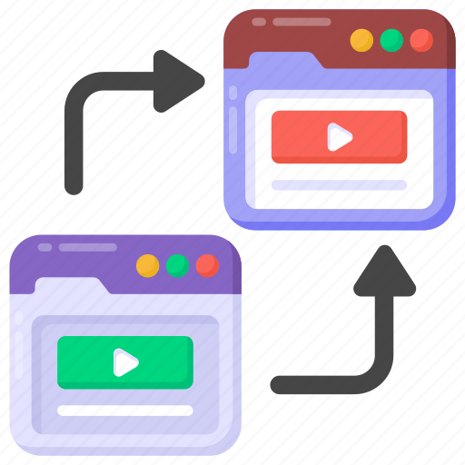 Data transfer, website transfer, site transfer, website migration, video transfer icon - Download on Iconfinder