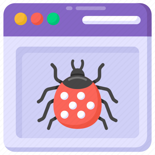 Web virus, web bug, web malware, malicious, web crawler icon - Download on Iconfinder