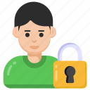 account lock, profile lock, personal protection, profile protection, user lock 