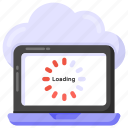 software loading, laptop loading, cloud loading, cloud laptop, cloud technology 