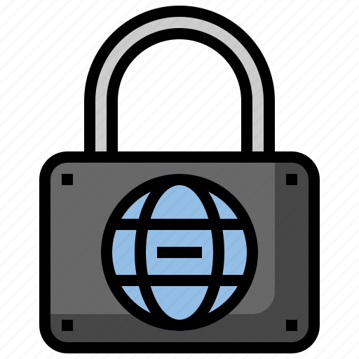 Dns, browser, website, padlock, network icon - Download on Iconfinder