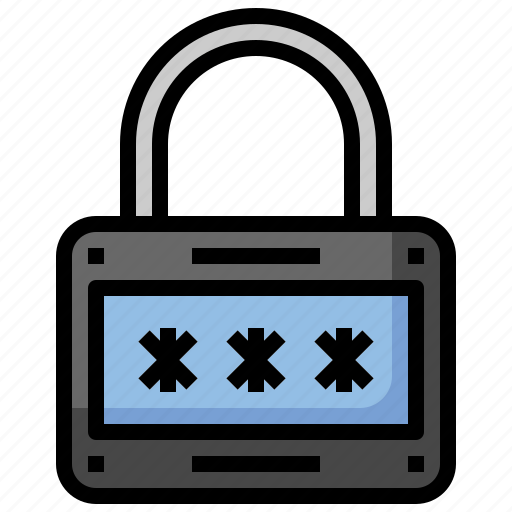 Padlock, pin, code, passkey, access, password, entry icon - Download on Iconfinder
