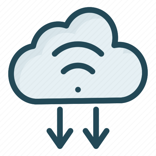 Cloud, database, download, storage icon - Download on Iconfinder